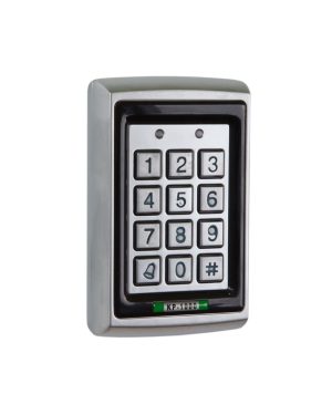 Zoo Hardware Keypad with Electroplated Anti Vandal Case - External if used with Rainshield KP1000
