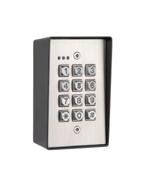 Zoo Hardware Internal/Extenal Heavy Duty Stainless Steel Access Keypad with Latching Feature KP50
