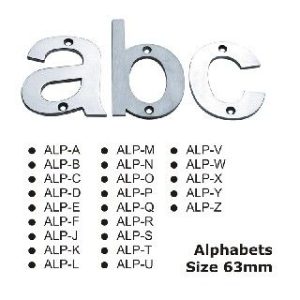 ALP-MSSS Alphabets - Size 63mm