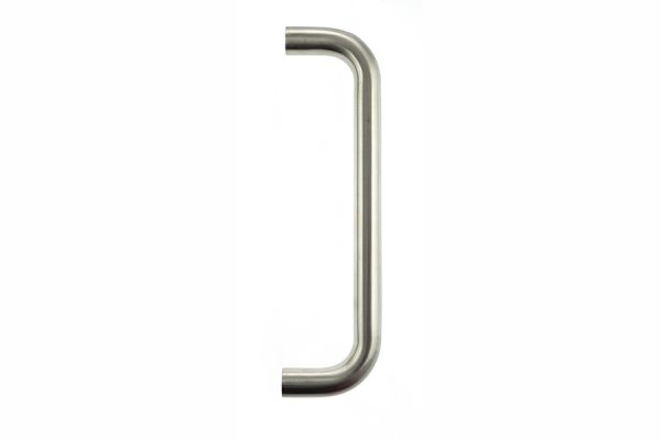 Atlantic D Pull Handle [Bolt Through] 300mm x 19mm - Satin Stainless Steel