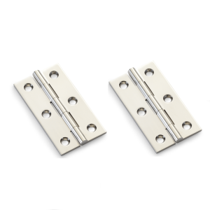 Alexander And Wilks Solid Drawn Cabinet Brass Butt Hinge 2 1/2