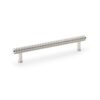 Alexander And Wilks Reeded T-Bar Cabinet Pull 160mm C/C Polished Nickel AW809R-160-PN