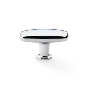 Alexander And Wilks Plain Soap Dish Knob Small 47mm Polished Chrome AW822-47-PC