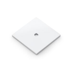 Alexander And Wilks Bullion Square Backplate - 45Mm AW894-45-PC Polished Chrome