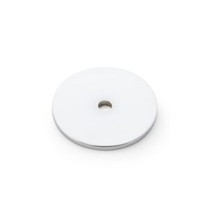 Alexander And Wilks Circular Backplate 35X3mm T/S Cabinet Hw Polished Chrome AW895-35-PC