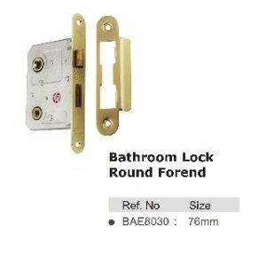 BAE8030EBR Bathroom Lock Round Forend