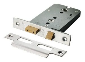 CARLISLE BRASS - BHSS5060BSS EASI - T HORIZONTAL BATHROOM LOCK 152MM