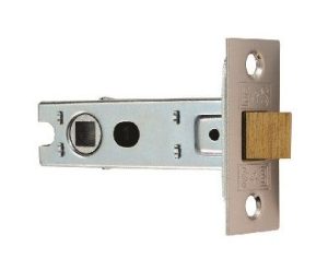 CARLISLE BRASS - BTL2-BP 2.5" CE B/T TUBULAR MORTICE LATCH SQ & RAD NP