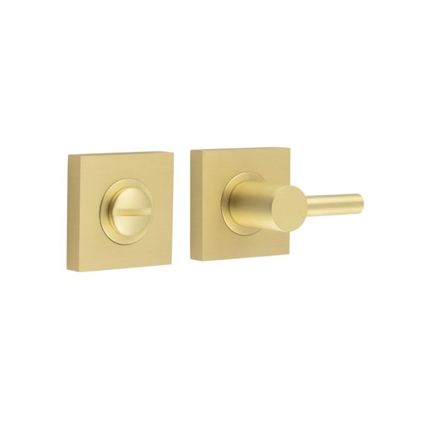 Burlington Easy Turn & Release Square Plain Rose Satin Brass