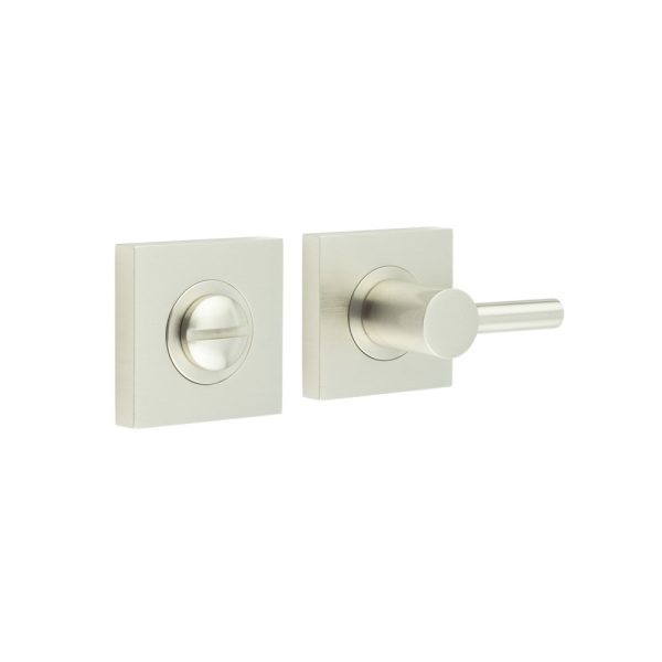 Burlington Easy Turn & Release Square Plain Rose Satin Nickel