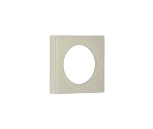 52x52mm SN plain square outer rose for esc