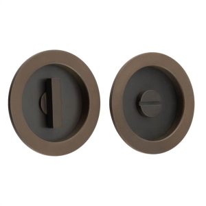 65x12x3mm DB round concealed WC flush pull set