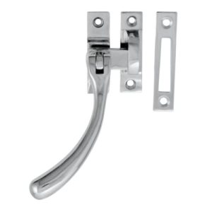 Acre & Clutton Bulb-End Window Casement Fastener 98mm - Polished Chrome