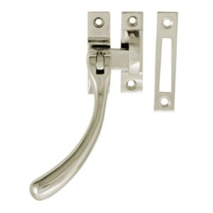 Acre & Clutton Bulb-End Window Casement Fastener 98mm - Polished Nickel