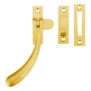 Acre & Clutton Bulb-End Window Casement Fastener 98mm - Satin Brass