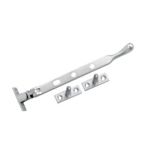 Acre & Clutton Bulb-End Window Casement Stay 203mm - Polished Chrome