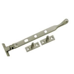 Acre & Clutton Bulb-End Window Casement Stay 203mm - Polished Nickel