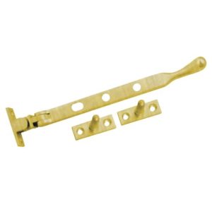 Acre & Clutton Bulb-End Window Casement Stay 203mm - Satin Brass