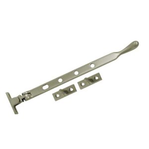 Acre & Clutton Bulb-End Window Casement Stay 254mm - Polished Nickel