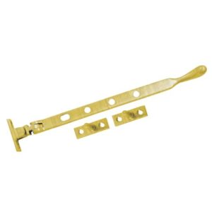 Acre & Clutton Bulb-End Window Casement Stay 254mm - Satin Brass