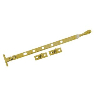 Acre & Clutton Bulb-End Window Casement Stay 305mm - Satin Brass