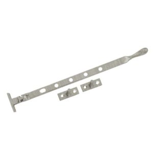 Acre & Clutton Bulb-End Window Casement Stay 305mm - Satin Nickel