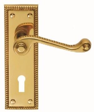 CARLISLE BRASS - CBG1 GEORGIAN LEVER ON BACKPLATE - LOCK 57MM C/C (CONTRACT RANGE)