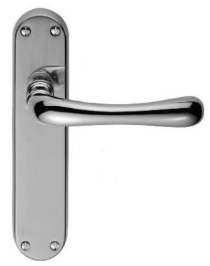 CARLISLE BRASS - CBL12CP IBRA LEVER ON BACKPLATE - LATCH