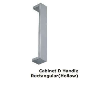 CHS200SSS Cabinet D Handle Rectangular( Hollow)