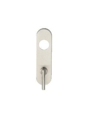 CARLISLE BRASS - CPRTL1170-78SSS 170 X 45 X 8MM STEELWORX RADIUS BACKPLATES - BATHROOM (78MM C/C) + LARGE TURN & RELEASE