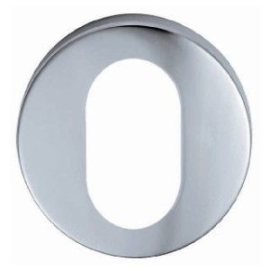 CARLISLE BRASS - CSU1005SSS STEELWORX ESCUTCHEON - OVAL LOCK PROFILE ON CONCEALED FIX ROUND ROSE G201