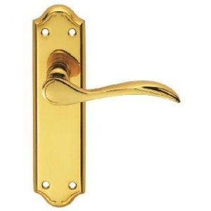 CARLISLE BRASS - DL191-BP MADRID LEVER ON BACKPLATE - LATCH