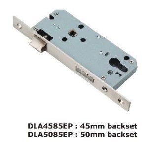 DLA5085EPSSS 85mm Centre DIN Quality Mortise Lock