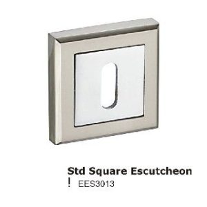 EES3013CP/SCP STD Square Escutcheon