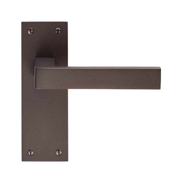 CARLISLE BRASS - EUL012MBRZ SASSO LEVER ON BACKPLATE - LATCH