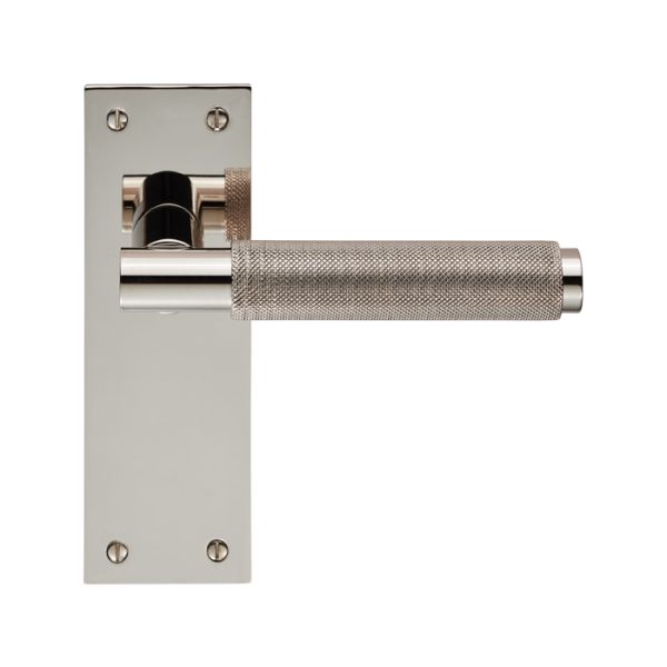 CARLISLE BRASS - EUL052PN VARESE LEVER ON BACKPLATE - LATCH