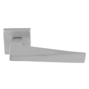 Carlisle Brass Bordo Door Handle On Concealed Square Rose - Satin Chrome EUL140SC