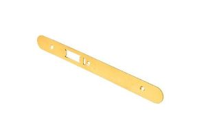 CARLISLE BRASS - FSF5031PVD-R FOREND STRIKE & FIXING PACK TO SUIT DIN ANTI THRUST NIGHT LATCH - RADIUS (SECURITY)