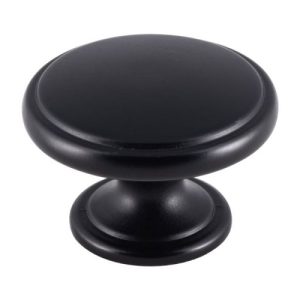 Carlisle Brass FTD524SMB Oxford Knob 32mm 32mm Matt Black