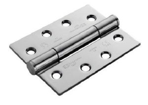 CARLISLE BRASS - H3N1207-14BSS CE14 100 X 75 X 3MM CONCEALED BEARING TRIPLE KNUCKLE HINGE - SQUARE