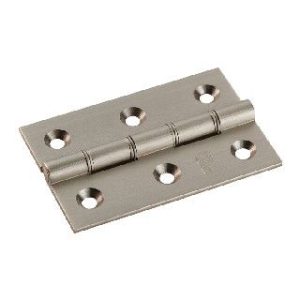 CARLISLE BRASS - HDPBW21SN 76 X 50 X 2.5MM DOUBLE PHOSPHOR BRONZE WASHERED BUTT HINGE