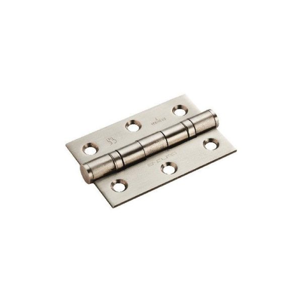 CARLISLE BRASS - HIN1322BSS-BP EUROSPEC 76 X 51 X 2MM BALL BEARING HINGE - GRADE 7