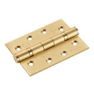 CARLISLE BRASS - HIN1433P-13SB EUROSPEC 102 X 76 X 3MM BALL BEARING HINGE - GRADE 13