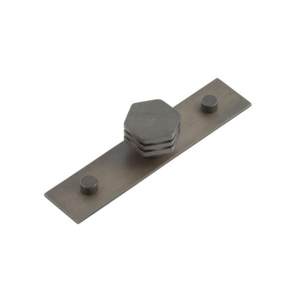 Nile Cupboard Knobs 30mm Plain Dark Bronze