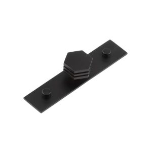 Nile Cupboard Knobs 30mm Plain Matt Black