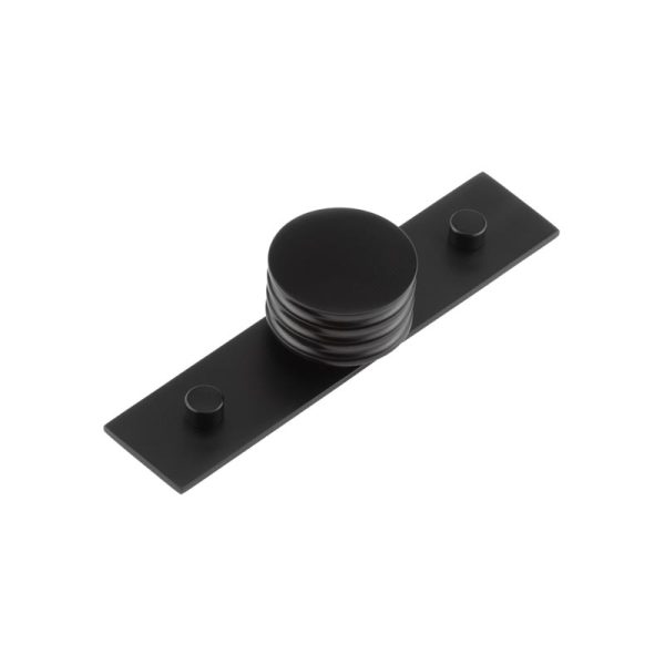 Sturt Cupboard Knobs 40mm Plain Matt Black