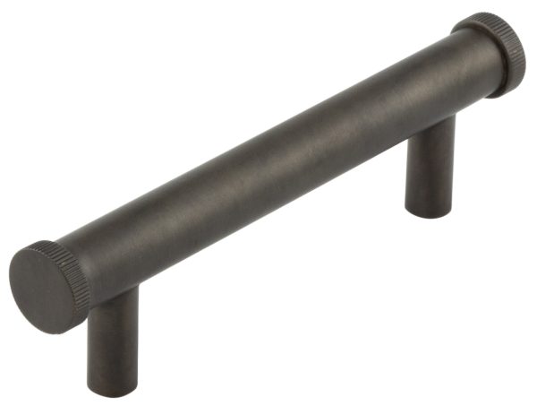 Thaxted DB 96mm Line Knurled End Caps Cabinet handles