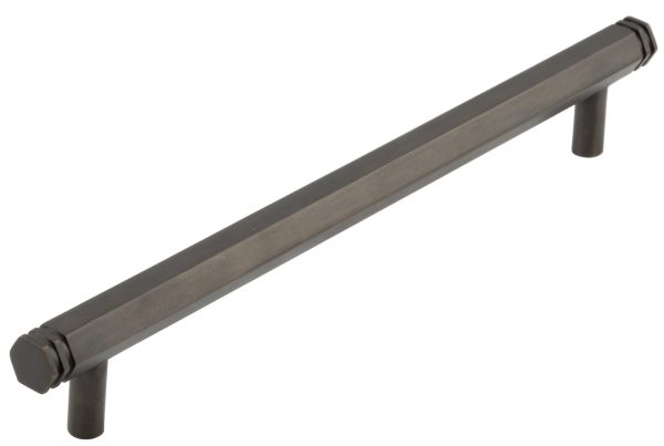 Nile DB 224mm Hex Cabinet Handle With End Step Detail