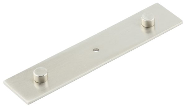 Fanshaw SN 140x30mm Back Plate Concealed Screw Caps