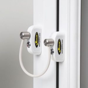 Pro-5 Duo by Jackloc Window Restrictor - White